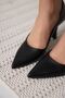 Blade matte black women's stiletto - 5
