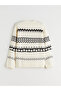Lcw Kids Crew Neck Patterned Girls' Knitwear Sweater - 3