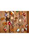 New Year Themed 30-Piece Gingerbread Man Cardboard Toothpick Ornament – for Cupcake and Cake Decoration - 6
