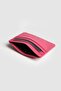 La'Graccio Paris Men's Night Genuine Leather Convenient Card Holder Matte Fuchsia - 3