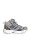 Orthopedic Girl's Grey/Pink Waterproof Boots Buck3005 Zyon High
