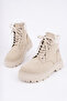Bln-501 Thick Sole Buckle Detail Boots