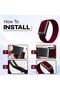 Dado HydroKnit Waterproof Nylon Sport Band Compatible with WHOOP 5.0, One, Peak, and Life - 8