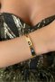 Steel Evil Eye Women's Handcuff Bracelet – 18 cm Gold Color Bracelet |   Non-Tarnish Women's Jewelry - 4