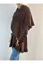 180X65 cm Angora Soft Ruffled Women's Shawl - 6