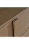 Allison 5-Drawer Chest of Drawers in Natural Oak - Stylish Bedroom Storage, Engineered Wood - 8