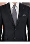 Premium Men's Mono Collar Suit Slim Fit Italian Style Jacket Pants - Navy Blue Xprzcom8411-02 - 5