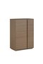 Allison 5-Drawer Chest of Drawers in Natural Oak - Stylish Bedroom Storage, Engineered Wood