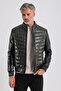 Maroquin Leather Yamal Men's Genuine Inflatable Leather Coat - 6