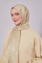 Mould Green Jacquard Shawl - 2