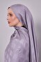 Gray Jacquard Shawl - 2