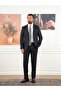 Premium Men's Mono Collar Suit Slim Fit Italian Style Jacket Pants - Navy Blue Xprzcom8411-02 - 2