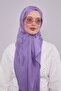 Lilac Jacquard Shawl - 3