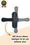 Premium Durable Protection Anthracite Pull-Type Metal Pvc Door Window Burglar Child Safety Lock 1 Piece - 4