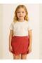 Girl's Asymmetrical Denim Shorts Skirt - 3