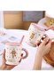 كوب سيراميك بتصميم دمية الدب الحب - 2