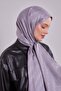 Gray Knitted Pattern Jacquard Shawl