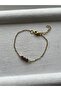 Minimal Phosphosiderite Stone 316L Steel Handmade Bracelet - 2