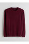 Crew Neck Men's Knitwear Sweater - 5