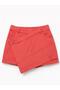 Girl's Asymmetrical Denim Shorts Skirt - 4