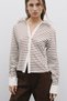 Coffee Striped Fit Shirt - 2