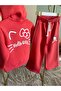 Hooded Girl's Pajama Set - 2