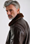 Maroquin Leather Alexandr Men's Pilot Leather Coat - 3