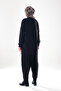 2289_Women's Tweed Garni, Crew Neck Hijab Tunic Shalwar Set – with Pockets, Accessories, Harem Pants - 7