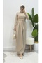 Rochie hijab cu design special Scuba - 2