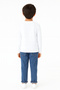 Boys' Long Sleeve Crew Neck T-Shirt - 4