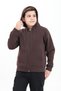 100% Organic Cotton, 3-Thread Fleece, Hooded, Zippered, Kangaroo Pocket Children's Sweatshirt Cardigan - 7