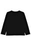 Basic Sweatshirt for Ages 6-9 - Black - 2