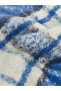 Esvab • Modern & Distinctive Checkered Embroidered Short Tassel Women's Scarf - 4
