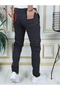 Men's Cargo Pocket Pack High Waist Lycra Dume Zipper Flat Legs - 6