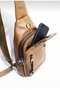 Genuine Leather Bady Bag Cross Chest and Shoulder Bag - 4