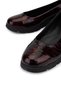 Women's Genuine Leather Claret Red Comfort Shoes - 3