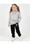 Girl Child 6-7-8-9-10 Years Old Transitional Hooded Paris Printed Bottom Top Tracksuit Set