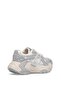 25K366 Women's Genuine Leather Classic Sneaker Gray - 4
