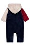96 Embroidered 6-18 Month Romper - Navy Blue 6-9 Months - 3
