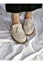 Stylish and Comfortable Genuine Leather Women's Shoes – Light Beige Suede Design - 2