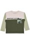 Adventure Printed 6-9 Years Old Sweatshirt - Khaki 9-10 Years Old