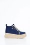 Mdl 606 Fur Lined Lace-Up Ankle Boots