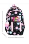 Girl's Primary School Space Orthopedic Korean 3-Piece Bag Set with 4 Compartments, Water Bottle Holder, Compartment for Foil-Protected Food, and Pencil Holder - 8