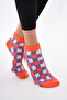Checkered (Seamless) Cotton Breathable Anti-Sweat Women's Socks - 2