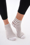 Looped (Seamless) 100% Cotton Breathable Anti-Sweat Women's Socks, Booties Socks - 2
