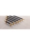 Emi̇r 1 Ad.Black-Gold 320 mm Metal Screw Handle Cabinet, Dresser, Unit, Bedside Table, Kitchen Cabinet, Cloakroom - 4