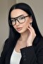 Women's Blueblock Precious Blue Light Protection Glasses Black - 5