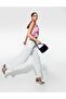 Lissa Crepe Ecru Women's Trousers - 2