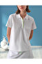 Women's Regular Fit Cotton Basic Polo Neck T-Shirt - 4