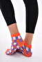 Checkered (Seamless) Cotton Breathable Anti-Sweat Women's Socks - 6